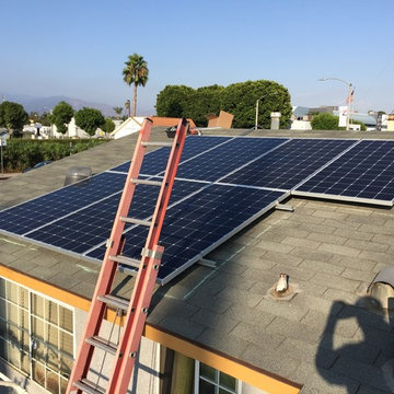 Solar installation El Monte