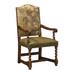 Stickley Tully Arm Chair 72090-A - Dining Chairs