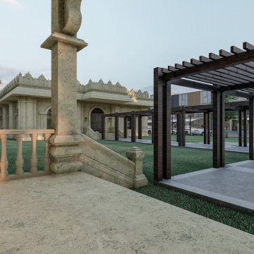 Hindu temple of Atlanta Design by ArchitectureDesigning.com