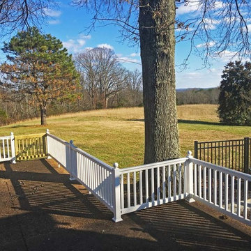 Backyard before start of project.