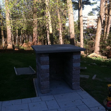 The Schelzi Family Wood Fired Brick Pizza Oven in Massachusetts