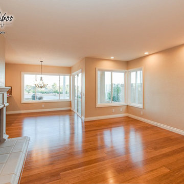 Mocha Fossilized® Wide Click Bamboo Flooring - Laguna Niguel, CA