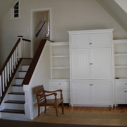 Nautical Family Room - Storage Cabinets