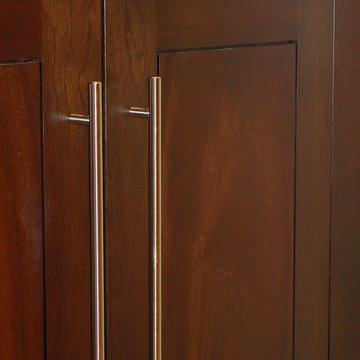 Walnut Stain with Custom Reveal