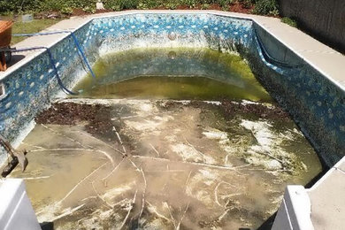 Example of a trendy pool design in Other