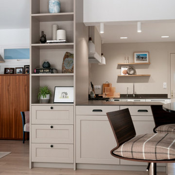 Rénovation d'une cuisine et d'une pièce de vie dans le Finistère