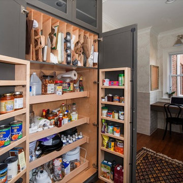 Pantries and storage ideas.