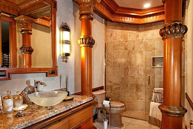Bathroom - traditional bathroom idea in Miami