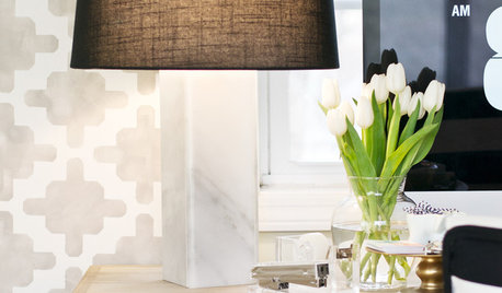 Make a Marble Lamp Base With Tile