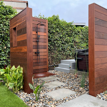 Surfer's backyard retreat