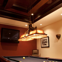 light above pool table