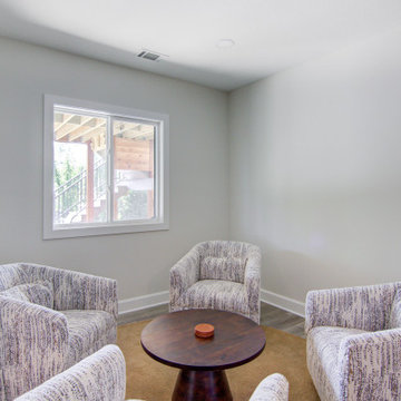 Open and Inviting Basement Designed for Family and Easy Living