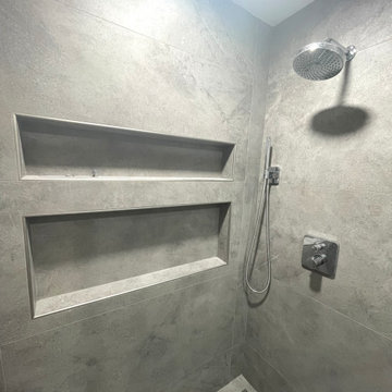 Dry wall, Painting, Closet cabinets installation, and Bathroom remodeling