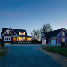 maisons bois extérieurs