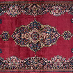 Old Persian Birjand rug 4'6 X 7' - Area Rugs