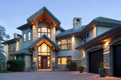 Transitional Style Home