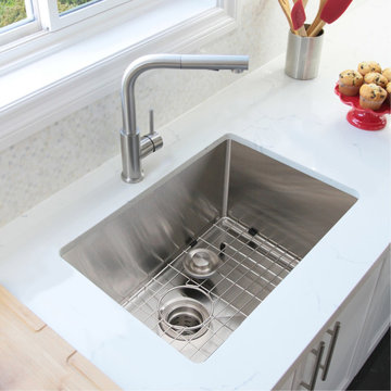 30 inch Undermount Single Bowl 16 Gauge Stainless Steel Kitchen Sink S-311XG