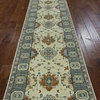 Oriental Antiqued Reproduction 3x10 Runner Rug