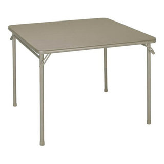 GSC 5 ft. Indoor/Outdoor Centre-Folding Table with Wheels