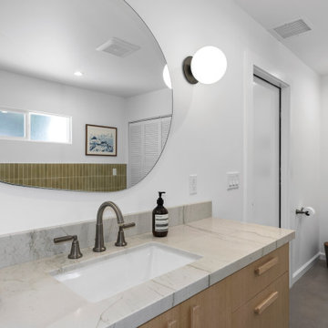 Illusion of Space, Master Bath Remodel in Silver Lake, CA