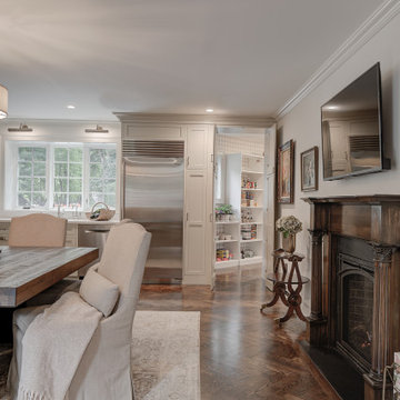Cozy Breakfast Room with Hidden Pantry