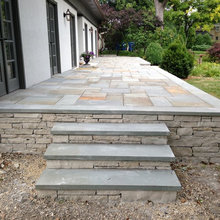 stone patio