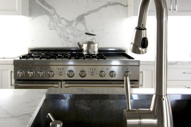 Kitchen - traditional kitchen idea in San Diego