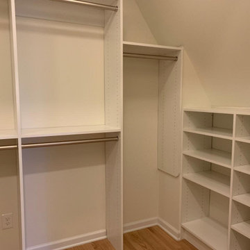 Madison White Walk-in Closet