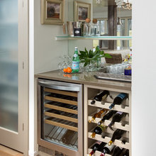 Coffee and wine bar for kitchen