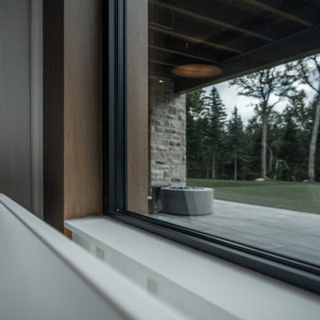 Timber frame - St-Donat