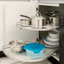 Solicitors mashable Mix-up Grey and White Handless - Kitchen Cupboard Organisers