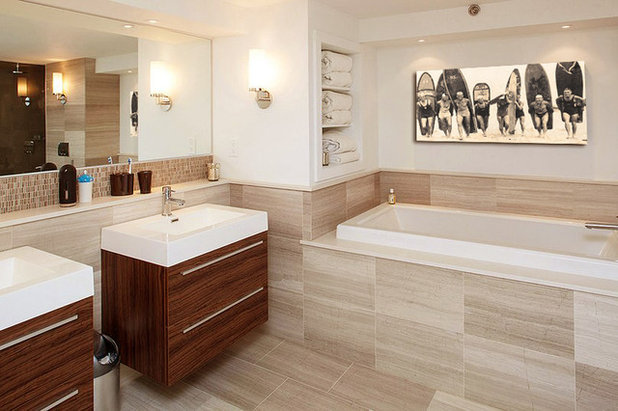 Современный Ванная комната by ArtDuet-design