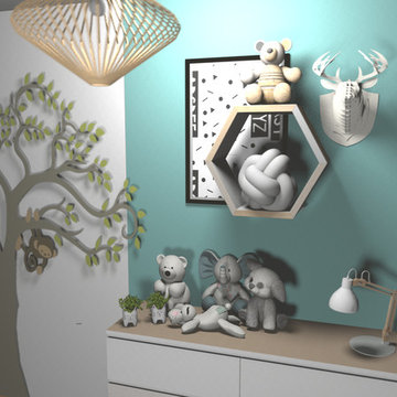 Une décoration amusante pour l'arrivée de bébé