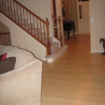 Natural Vertical Bamboo Flooring