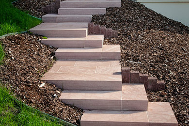 Idée de décoration pour un jardin tradition.
