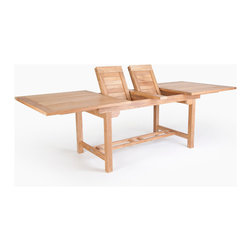 Wintons Teak Berkeley Extension Table - Outdoor Dining Tables