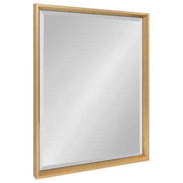 Calter Framed Wall Mirror, Gold, 23.5"x29.5"