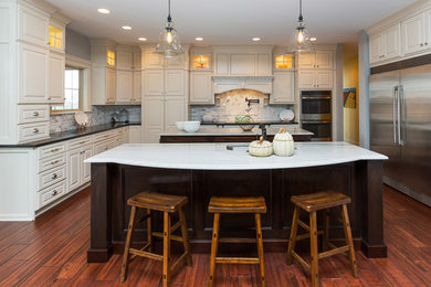 Example of a trendy kitchen design in Other