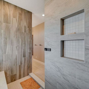 Enterprise Rustic Farmhouse Master Bathroom