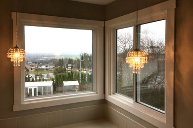 Inspiration for a contemporary bathroom remodel in Vancouver