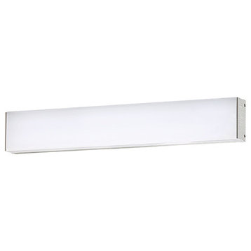 Strip 18" LED Bath & Wall Light 3000K in Brushed Aluminum