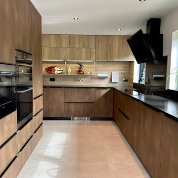 Premium Textured Bronze Kitchen