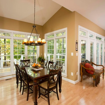 A Love of the Outdoors Inspires New Deck and Patio Design in Chantilly, Virginia