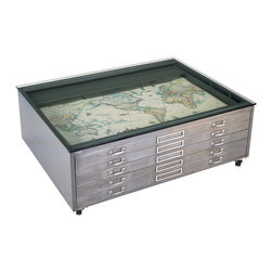 Architectural File Coffee Table - Coffee Tables
