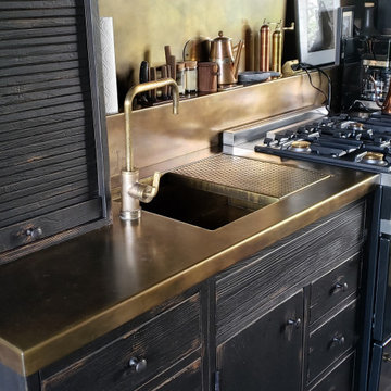 Formed Brass Countertop