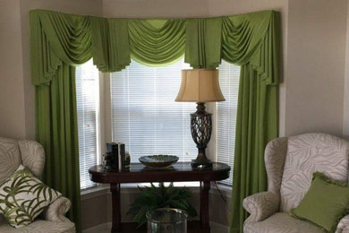 Living room - transitional living room idea