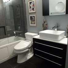 Basement bathroom