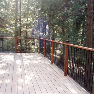Completed deck after complete destruction