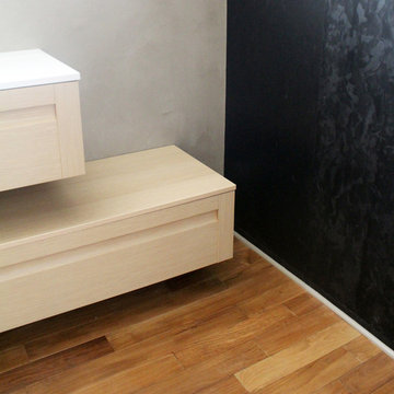 Restructuration et aménagement d'un appartement, Paris XXe - Salle de bain