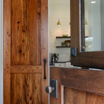 Hopes Neck Farmhouse Barn Door Details